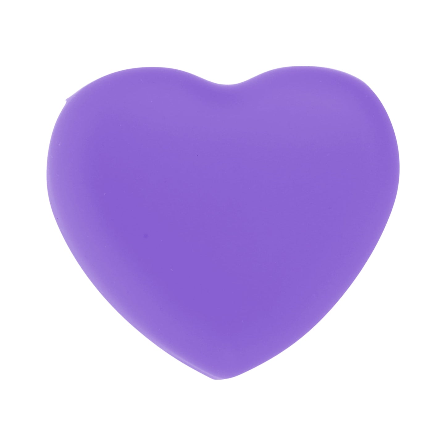 Unique Bargains Heart Shape Makeup Brush Cleaner 1 Pc Purple