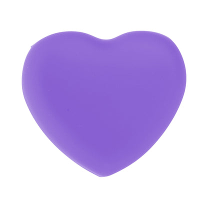 Unique Bargains Heart Shape Makeup Brush Cleaner 1 Pc Purple