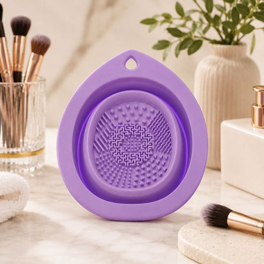 Teardrop Makeup Brush Cleaning Mat
