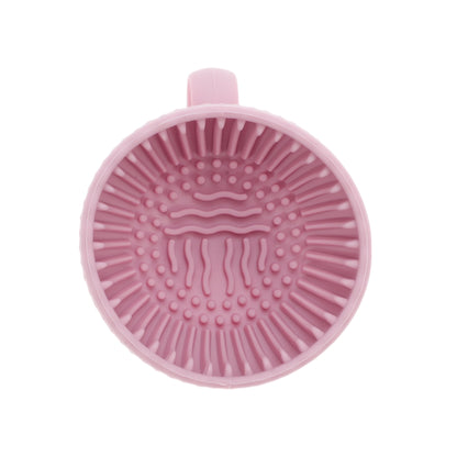 Unique Bargains Hand-held Makeup Brush Cleaner 1 Pc Pink